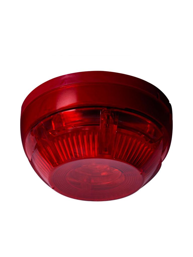 TEKNİM TFS-3193R KONVANSİYONEL YANGIN ALARM FLAŞÖRÜ. KIRMIZI