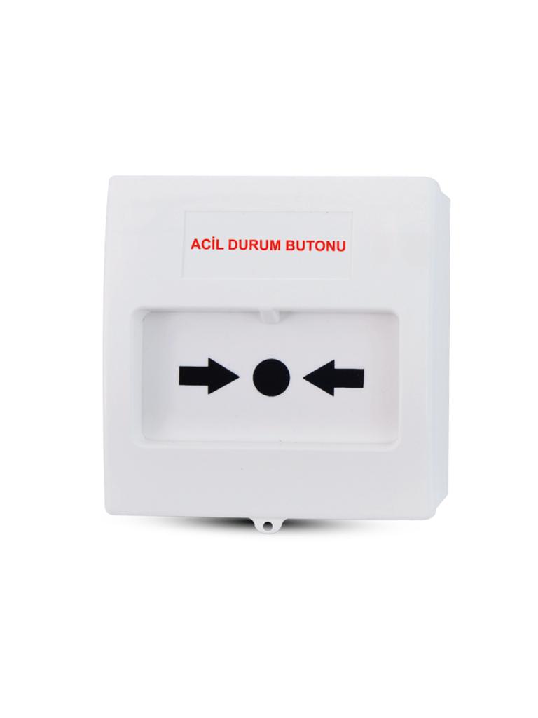TEKNİM TFB-3165W ACİL DURUM BUTONU. BEYAZ