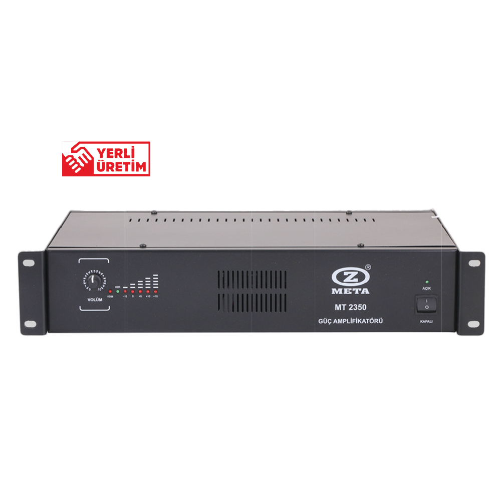 MT 2350  MONO GÜÇ AMP.  100W/100V