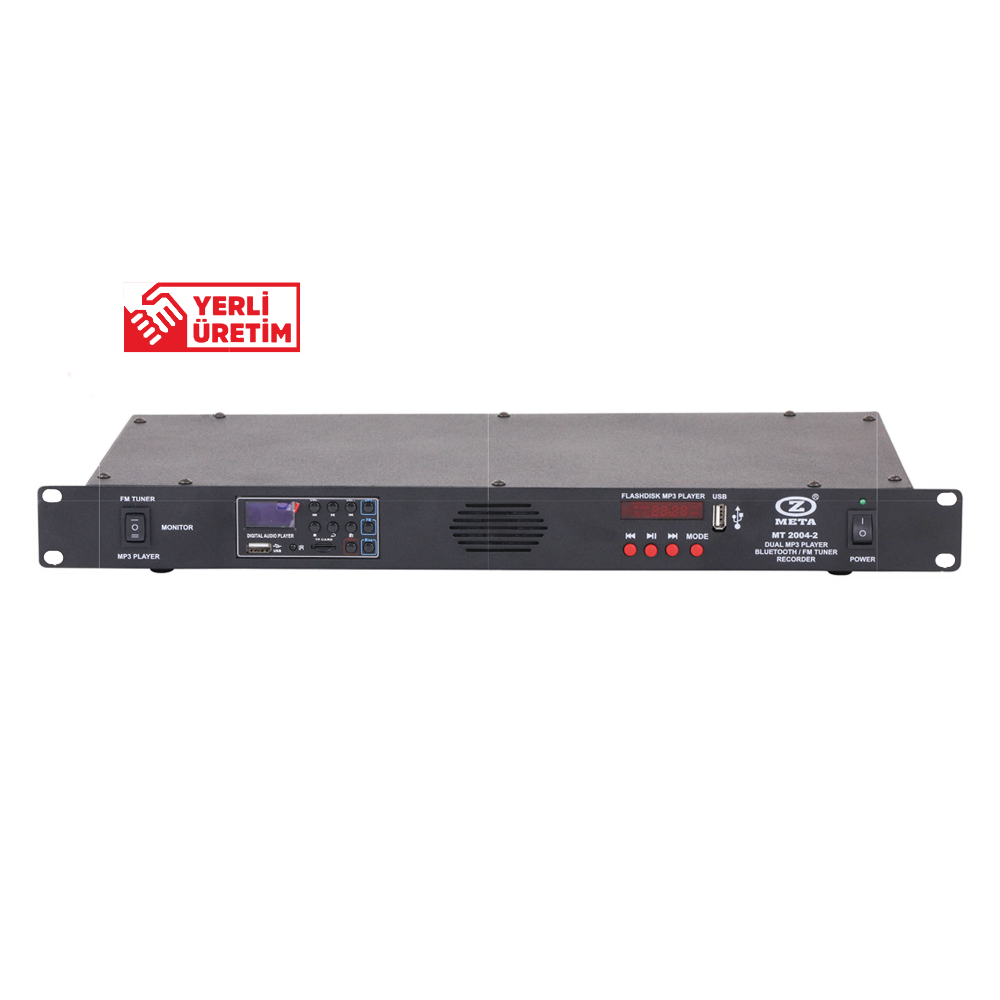 MT 2004-2  FM TUNER  2 x USB PLAYER &  RECORDER