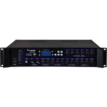 WM-2120U - 6 Bölgeli 120W 100V Mixer Amfi